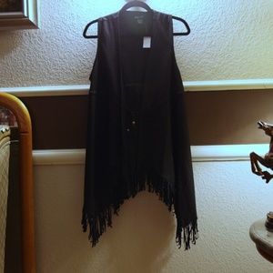 black vest